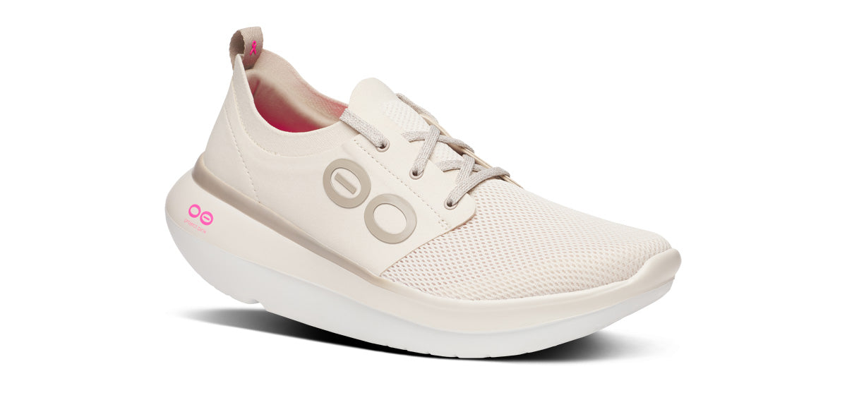 OOFOS Men's Limited Edition 2025 OOmy Stride Sneakers - Project Pink