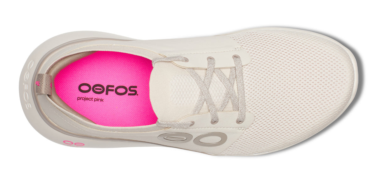 OOFOS Men's Limited Edition 2025 OOmy Stride Sneakers - Project Pink