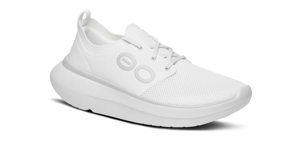 OOFOS Men's OOmy Stride Sneakers - White