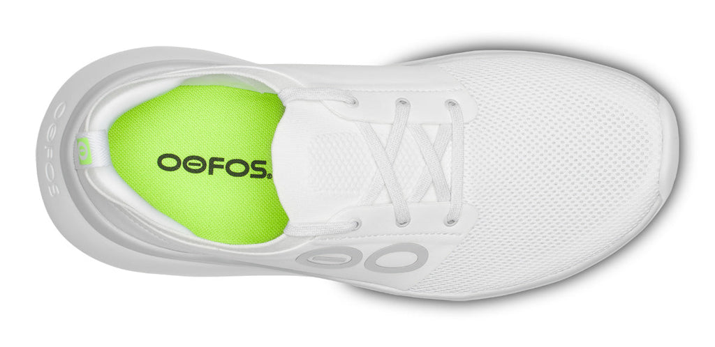 OOFOS Men's OOmy Stride Sneakers - White