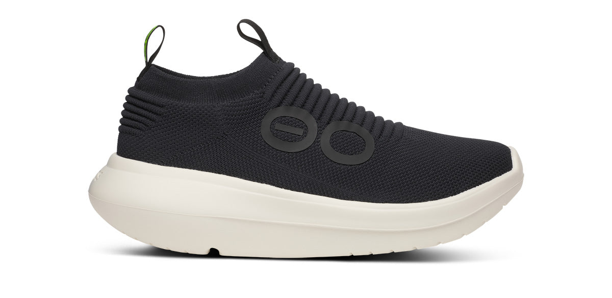 OOFOS Men's OOmy Zen Sneakers - Chalk Black