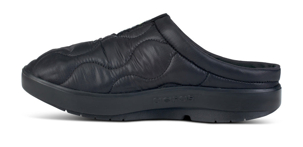 OOFOS Women's OOcoozie Thermo Mule Slippers - Black
