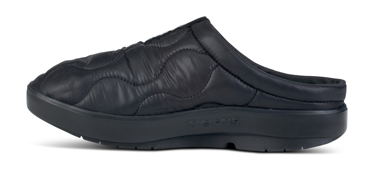 OOFOS Women's OOcoozie Thermo Mule Slippers - Black