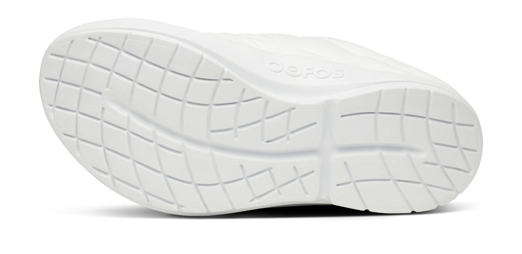 OOFOS Women's OOcoozie Thermo Mule Slippers - White