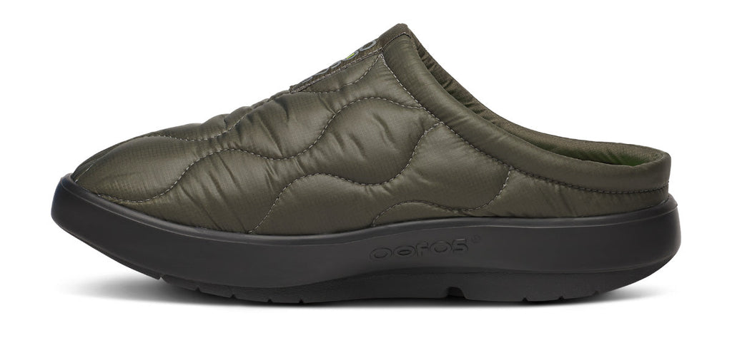 OOFOS Men's OOcoozie Thermo Mule Slippers - Alpine Moss