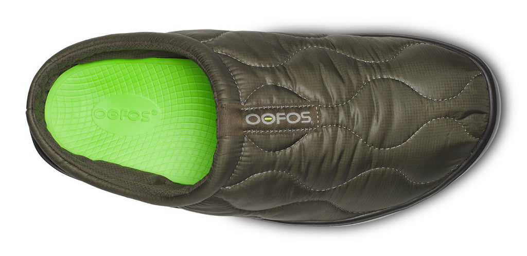 OOFOS Men's OOcoozie Thermo Mule Slippers - Alpine Moss