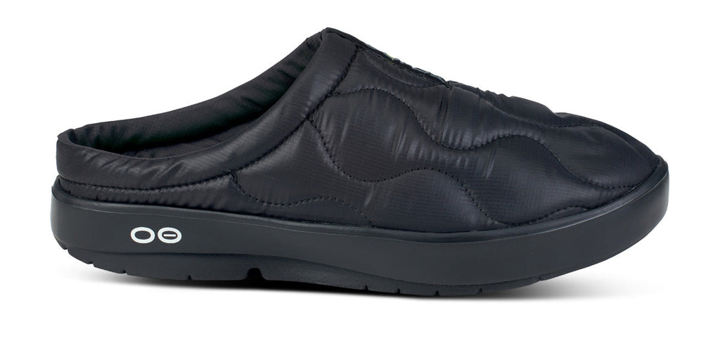 OOFOS Men's OOcoozie Thermo Mule Slippers - Black