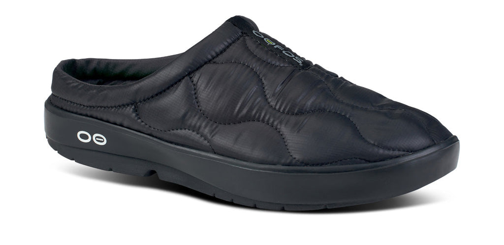 OOFOS Men's OOcoozie Thermo Mule Slippers - Black