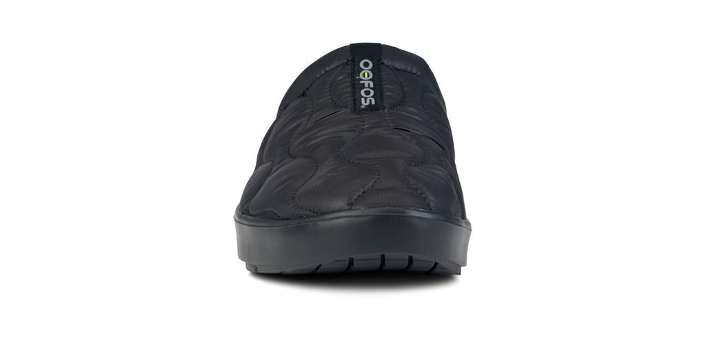 OOFOS Men's OOcoozie Thermo Mule Slippers - Black