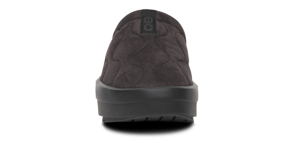OOFOS Women's OOmega Posh Mule Slippers - Black