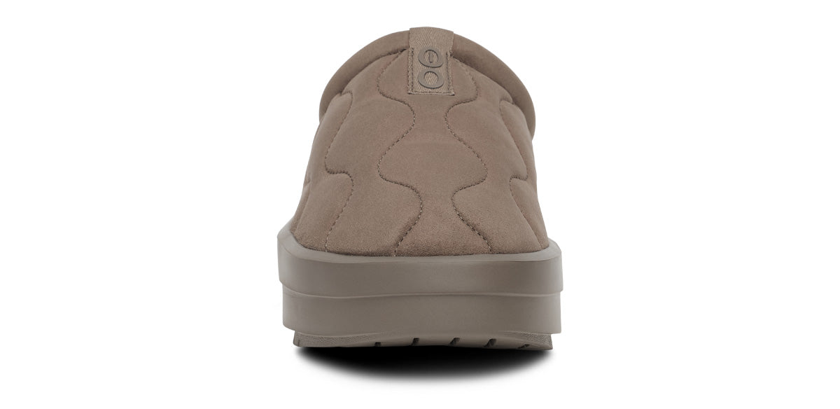 OOFOS Women's OOmega Posh Mule Slippers - Truffle