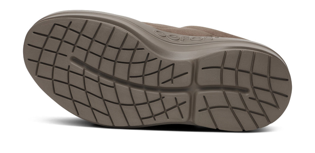OOFOS Women's OOmega Posh Mule Slippers - Truffle