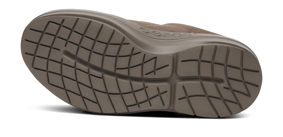 OOFOS Women's OOmega Posh Mule Slippers - Truffle