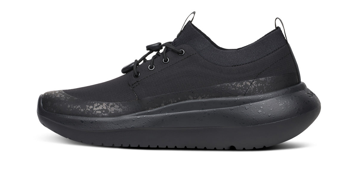 OOFOS Women's Roam Ripstop Sneakers - Black