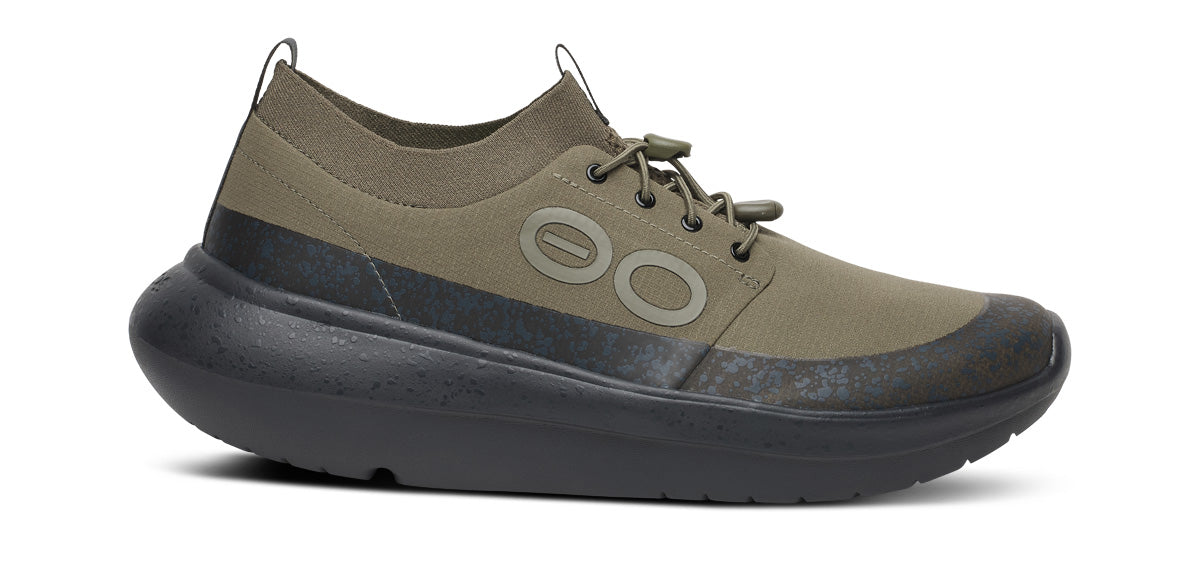 OOFOS Men's Roam Ripstop Sneakers - Alpine Moss