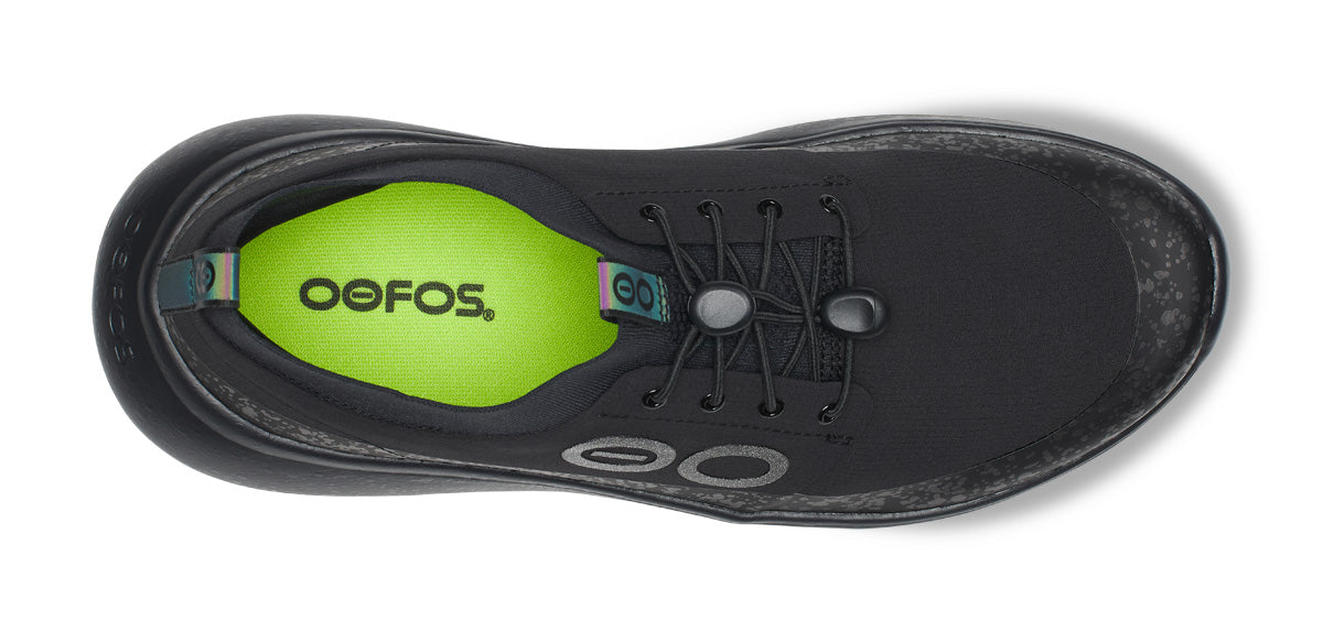 OOFOS Men's Roam Ripstop Sneakers - Black