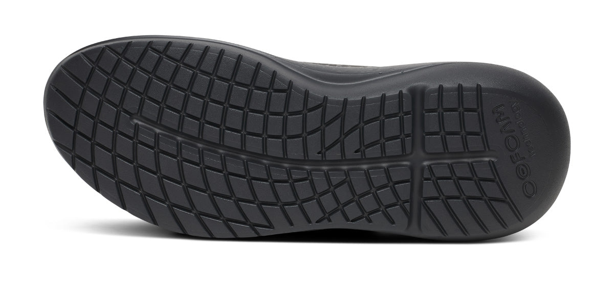 OOFOS Men's Roam Ripstop Sneakers - Black