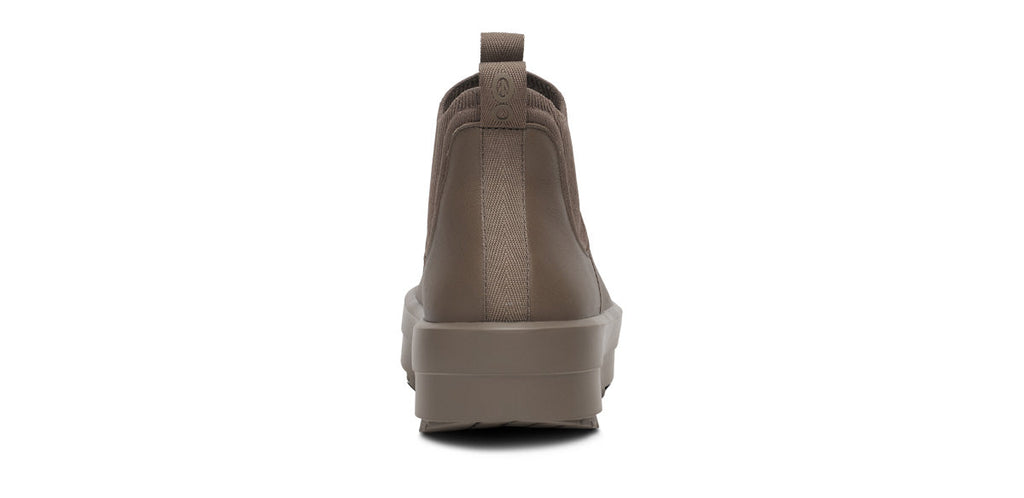 OOFOS Women's OOmega Leather Londoner Boots - Truffle