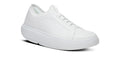 OOFOS Men's Club+ Leather Sneakers - White