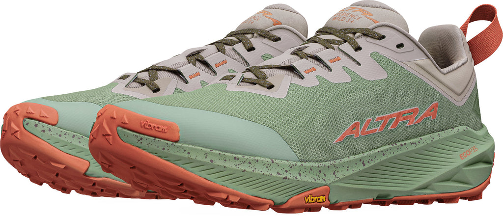 Altra Experience Wild 3+ Men's Trail Running Shoes - Green
