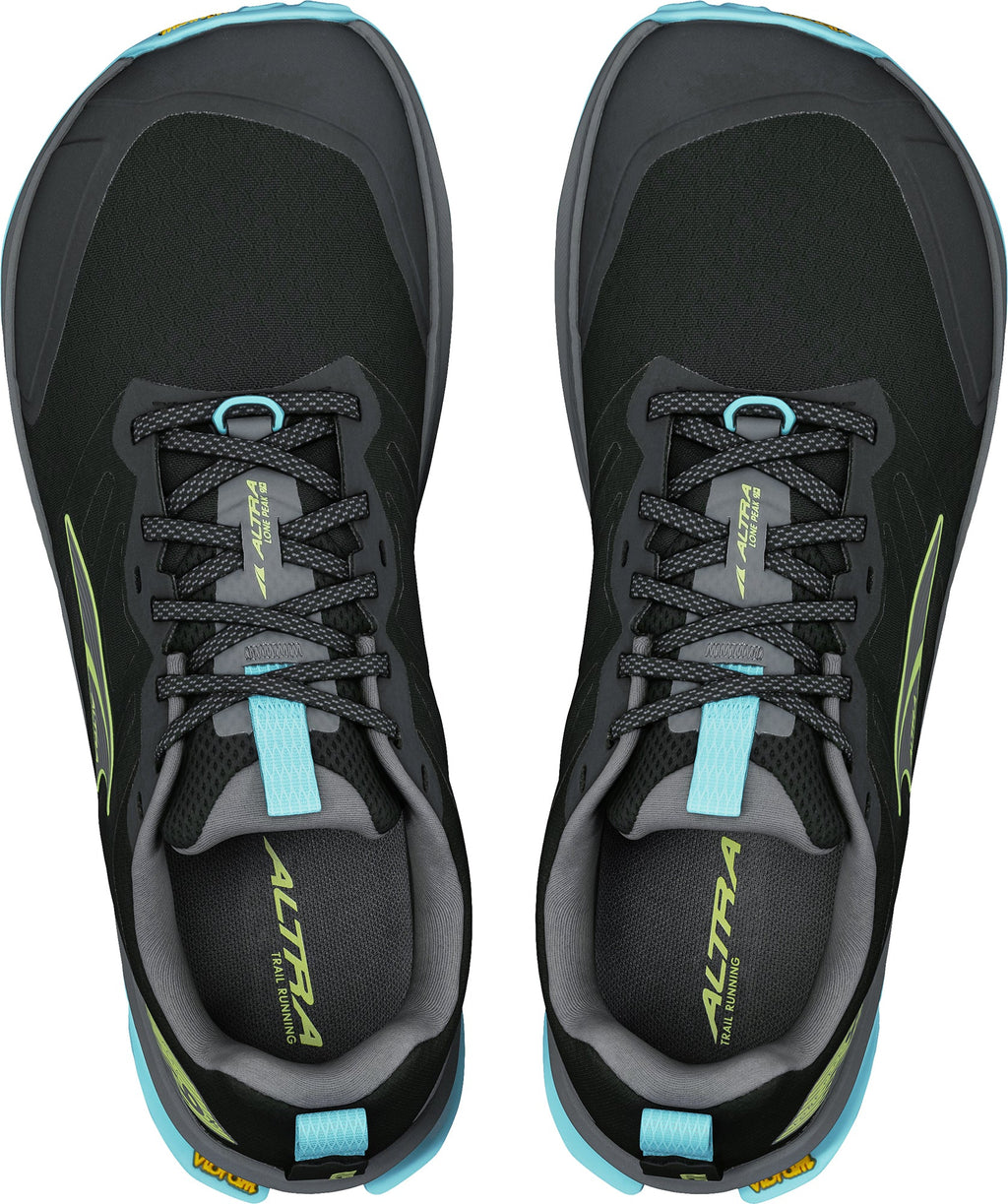 Altra Lone Peak 9+ Men's Trail Running Shoes - Black