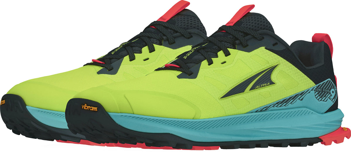 Altra Lone Peak 9+ Men's Trail Running Shoes - Green