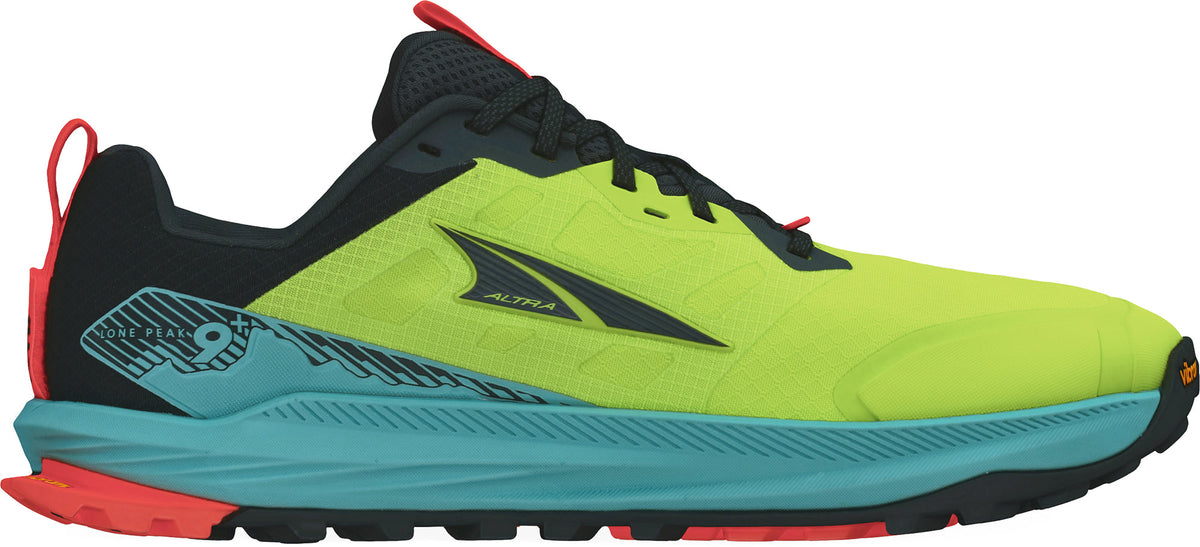 Altra Lone Peak 9+ Men's Trail Running Shoes - Green