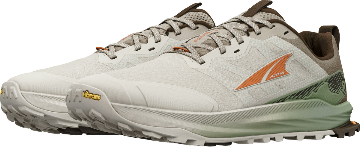 Altra Lone Peak 9+ Men's Trail Running Shoes - Green