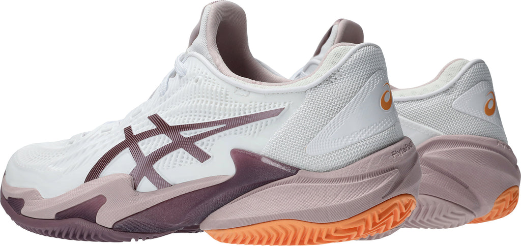 Asics Court FF 3 Clay Women's Tennis Shoes - White