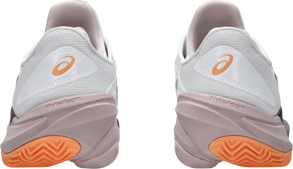 Asics Court FF 3 Clay Women's Tennis Shoes - White