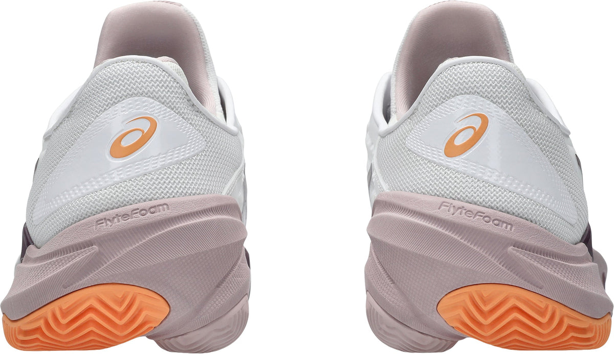 Asics Court FF 3 Clay Women's Tennis Shoes - White