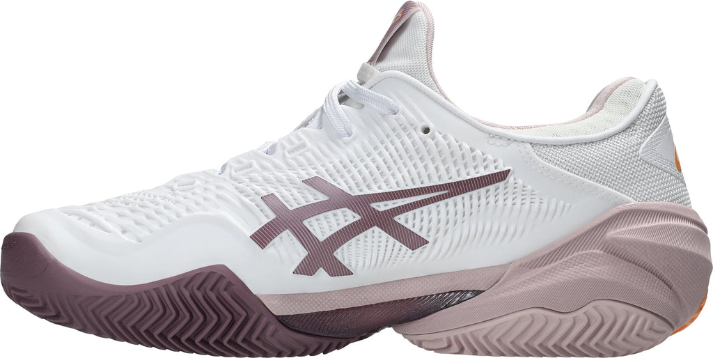 Asics Court FF 3 Clay Women's Tennis Shoes - White