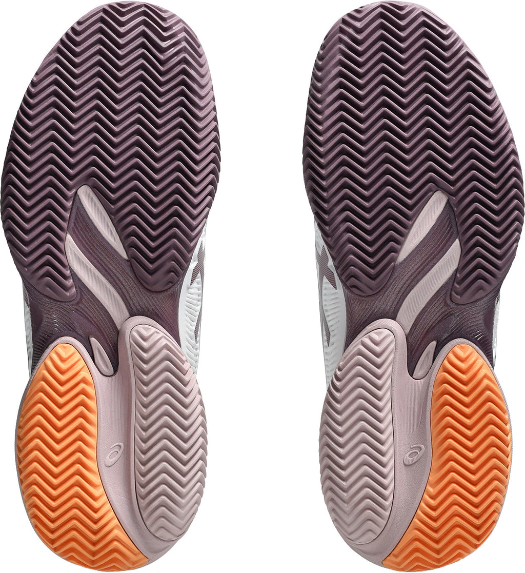 Asics Court FF 3 Clay Women's Tennis Shoes - White