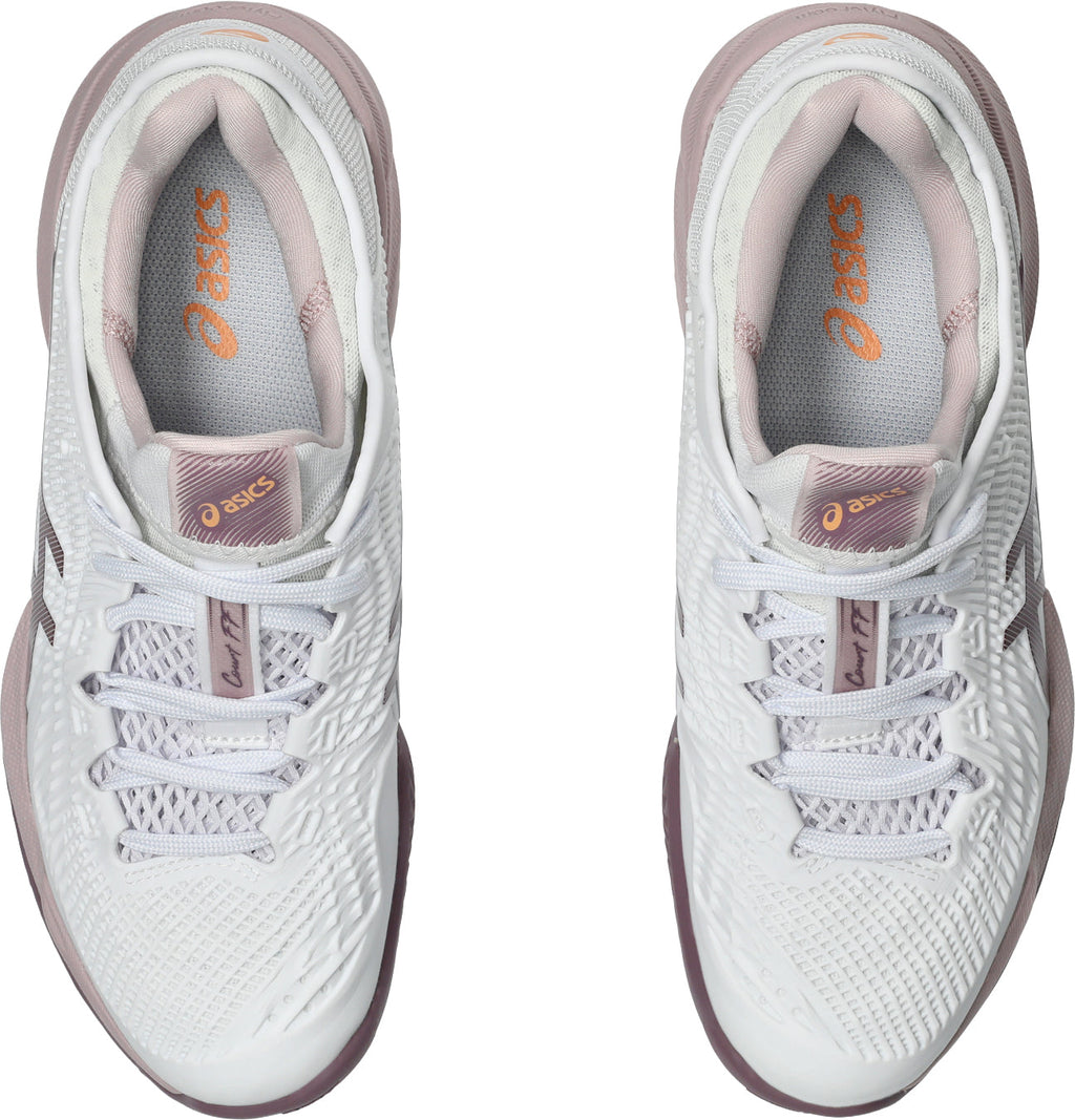 Asics Court FF 3 Clay Women's Tennis Shoes - White