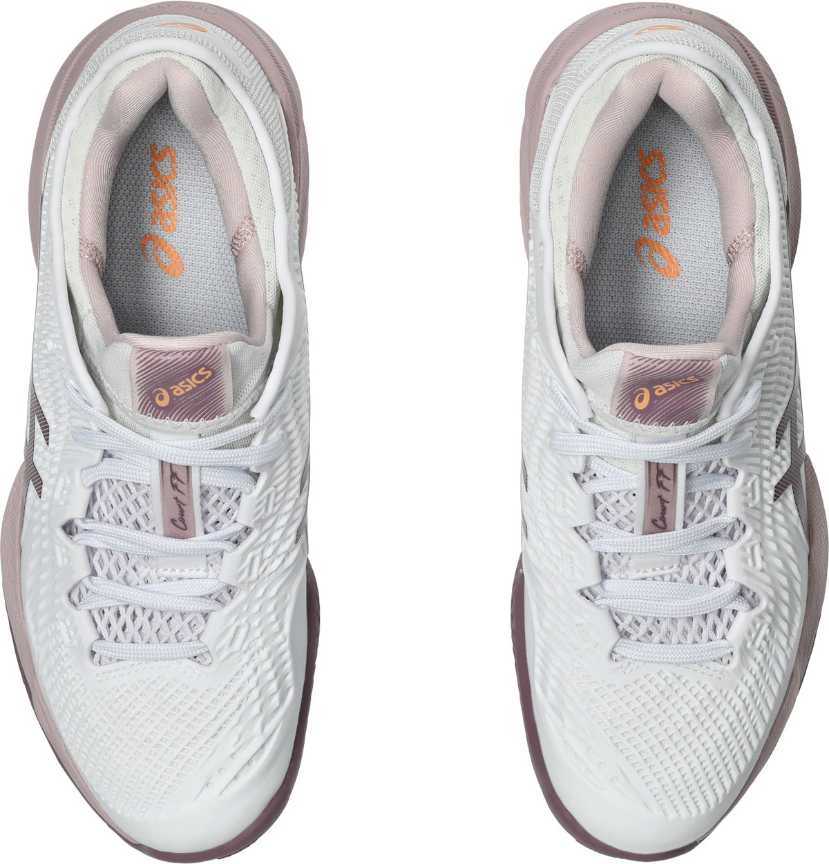 Asics Court FF 3 Clay Women's Tennis Shoes - White