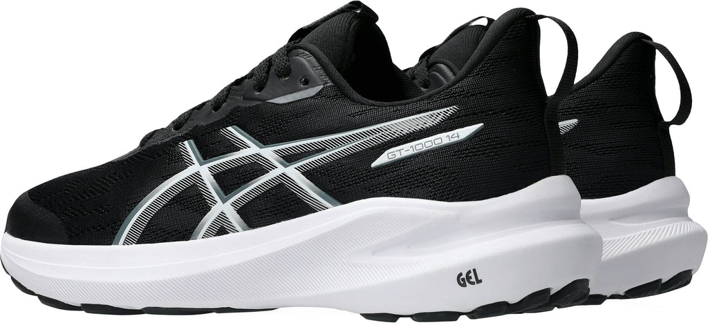 Asics GT 1000 14 GS Junior Running Shoes - Black