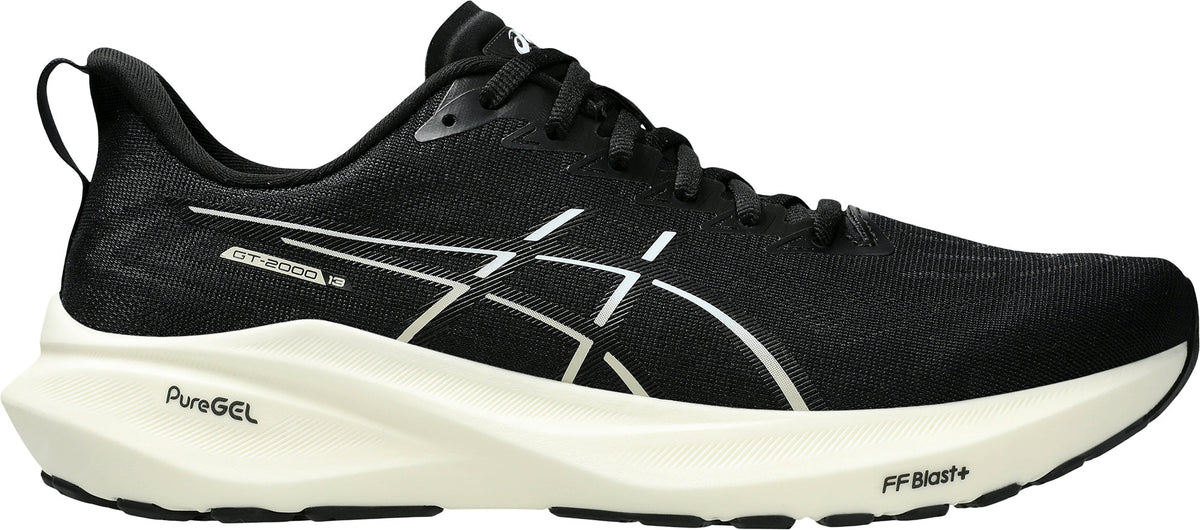 Asics GT 2000 13 WIDE FIT Men's Running Shoes - Black