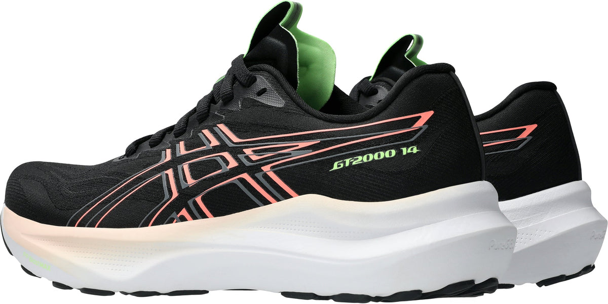 Asics GT 2000 14 Women's Running Shoes - Black