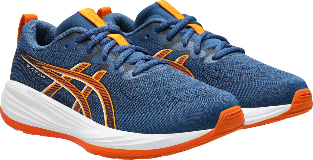 Asics Gel Cumulus 27 GS Junior Running Shoes - Blue