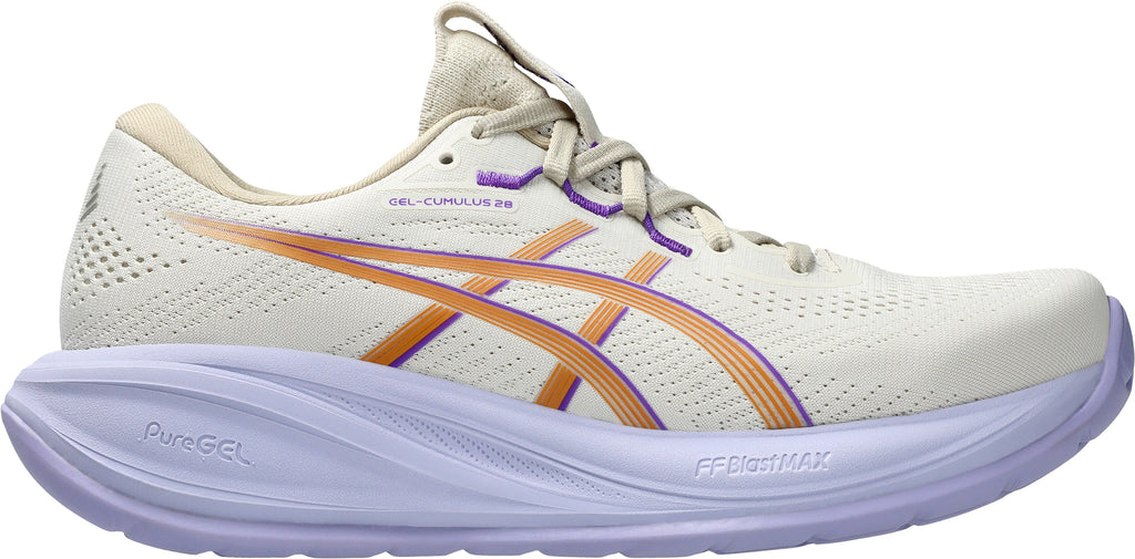 Asics Gel Cumulus 28 Women's Running Shoes - Cream