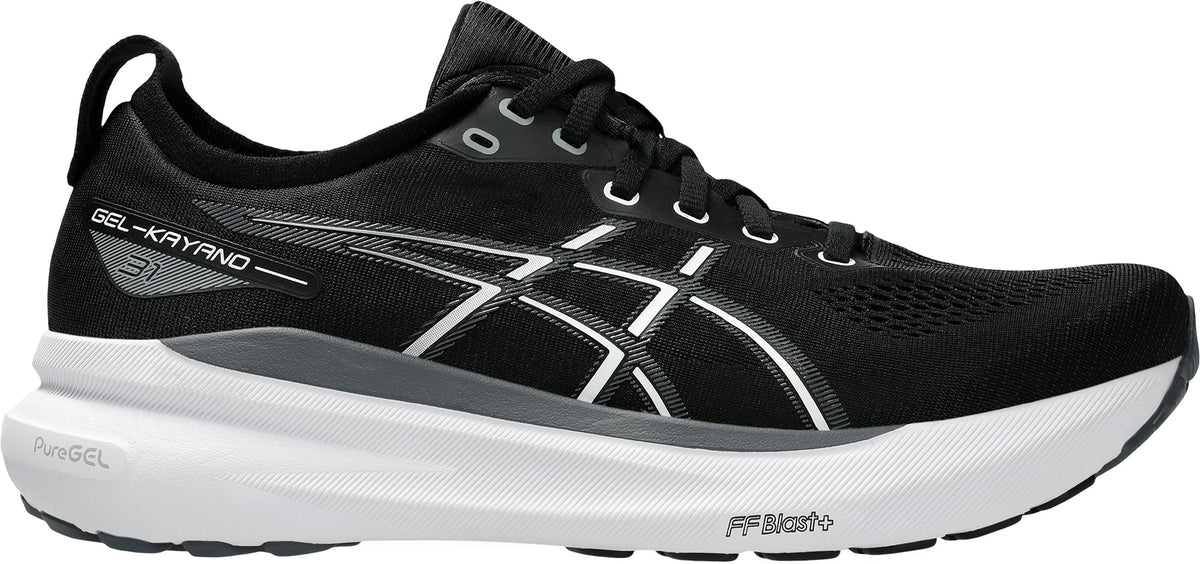 Asics Gel Kayano 31 WIDE FIT (2E) Men's Running Shoes - Black