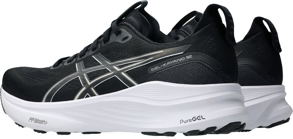 Asics Gel Kayano 32 WIDE FIT (2E) Men's Running Shoes - Black