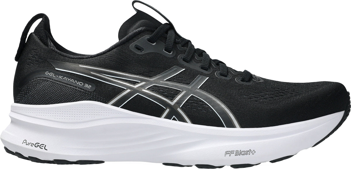 Asics Gel Kayano 32 WIDE FIT (2E) Men's Running Shoes - Black