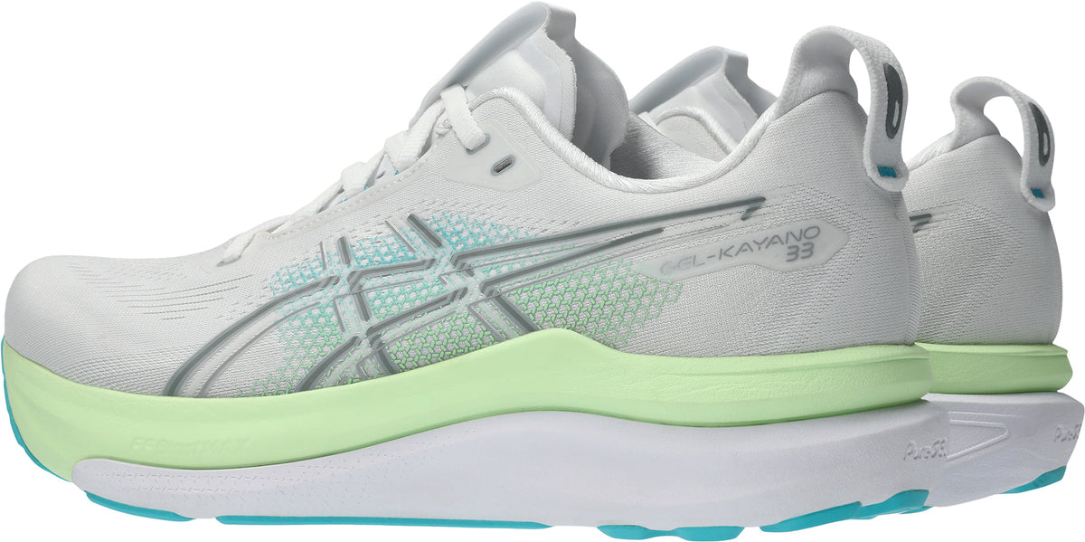Asics Gel Kayano 33 Men's Running Shoes - White