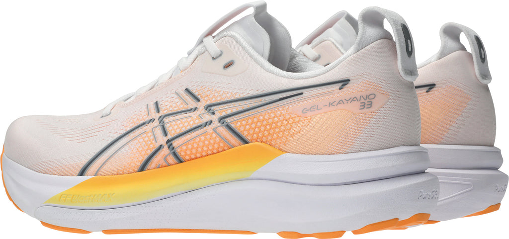 Asics Gel Kayano 33 Men's Running Shoes - White