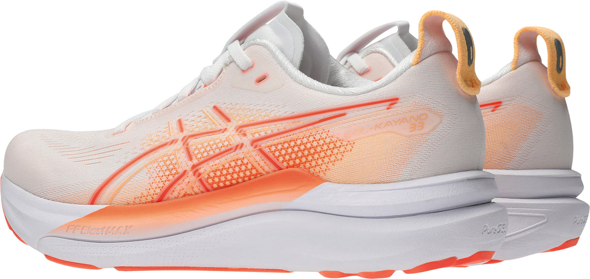 Asics Gel Kayano 33 Women's Running Shoes - White