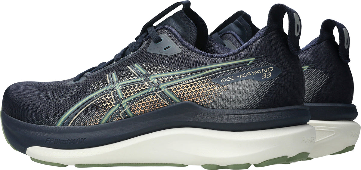 Asics Gel Kayano 33 WIDE FIT (2E) Men's Running Shoes - Blue