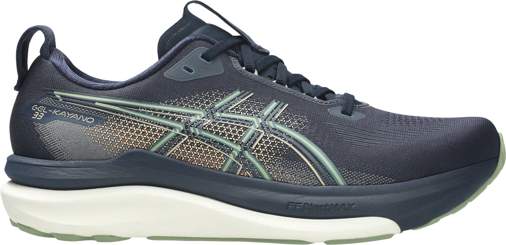 Asics Gel Kayano 33 WIDE FIT (2E) Men's Running Shoes - Blue