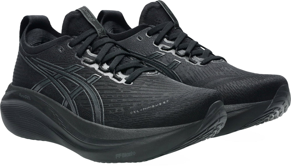 Asics Gel Nimbus 27 Women's Running Shoes - Black