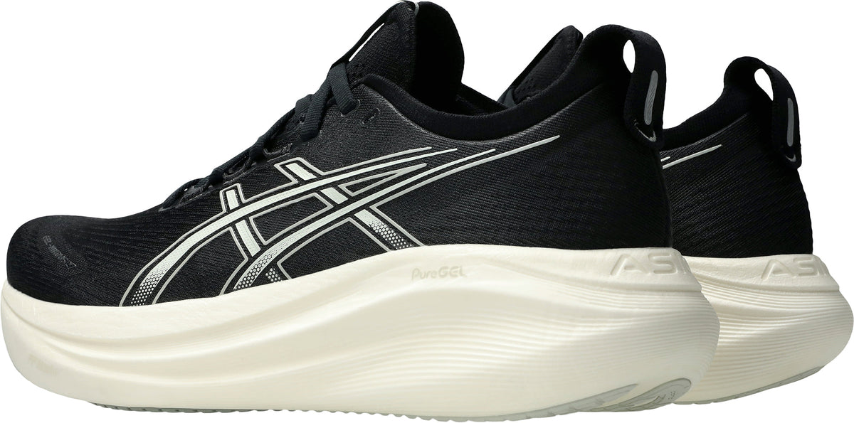 Asics Gel Nimbus 27 WIDE FIT Men's Running Shoes - Black
